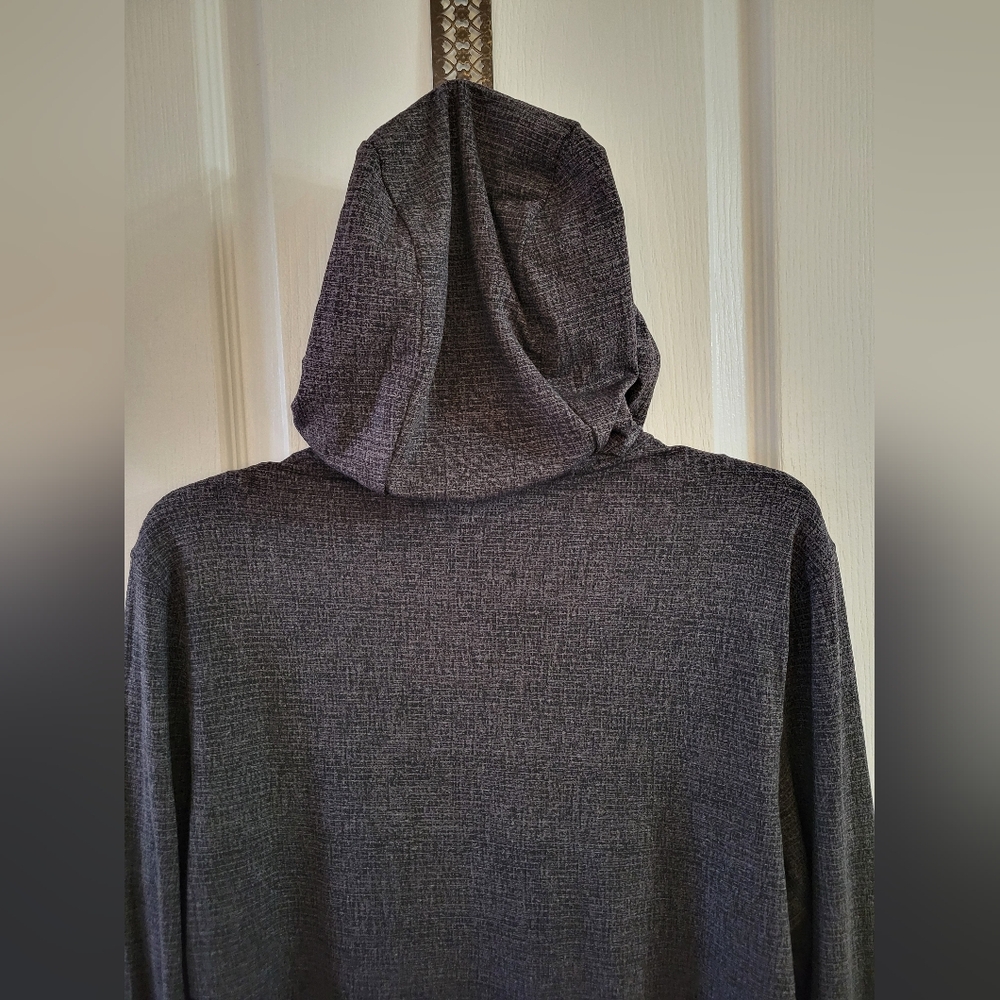 Lululemon Men's Repetition Hoodie Heathered Black Size Medium - Picture 6 of 13
